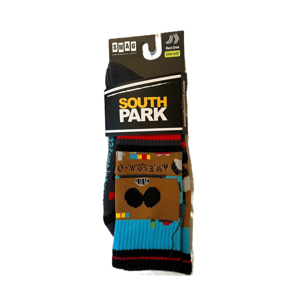 SouthPark Socks Arch Support Reinforced Heel Toe Soft Breathable Cushioned NWT